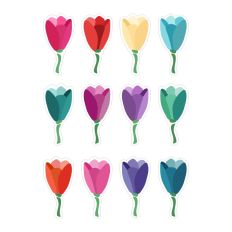 Hello Spring - Tulip Fever Sticker Sheet