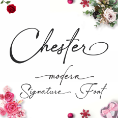 Chester Signature Font