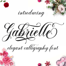 Gabrielle Script Font