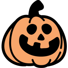 spooky halloween pumpkin