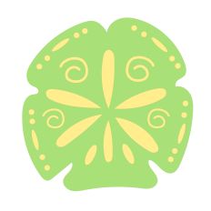 Layered Sand Dollar SVG – Beach Craft Cut File