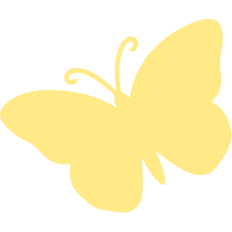 simple butterfly outline