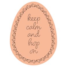 KEEP CALM AND HOP SKETCH FILE – RABEA BILZ
