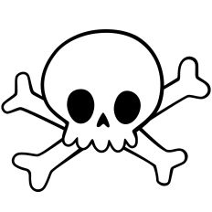 skull and crossbones