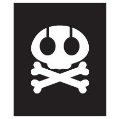 Skull and Bones Card Cover 