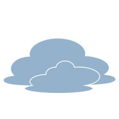 Clouds nursery decor