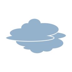 Clouds nursery decor
