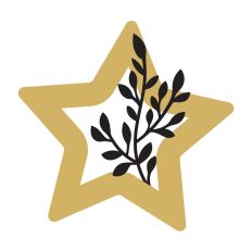 Star with leaves