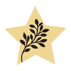 Star with leaves
