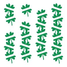 Connecting Split Clovers for Shirt Sleeve