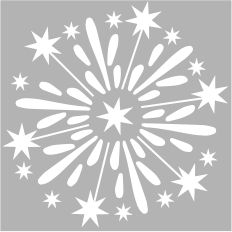Snowflake Stencil Design 