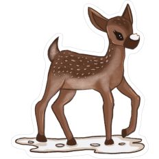 Snow Deer