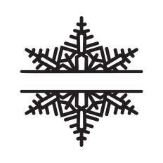 Snowflake Border