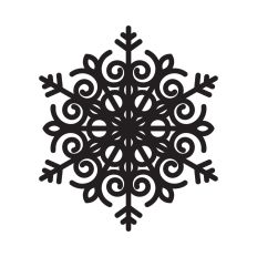 Snowflake mandala