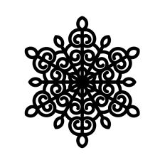 Intricate Snowflake