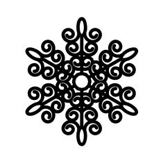 Intricate Snowflake