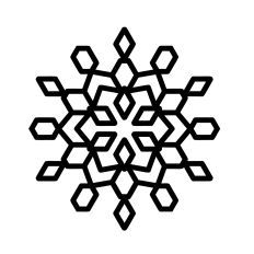 Cute snowflake