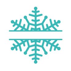 Snowflake borders