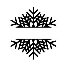 Snowflake borders