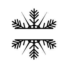 Snowflake borders