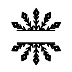 Snowflake borders