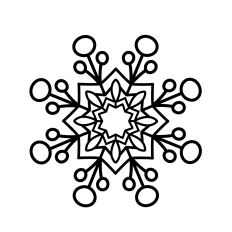 Snowflake template