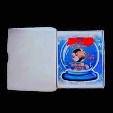 Christmas snowglobe box