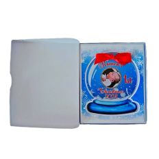 Acrylic Christmas Snowglobe box 