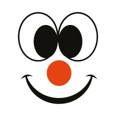 Snowman Face SVG Cut File