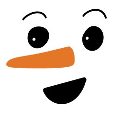 Snowman Face 5