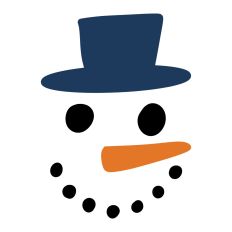 Snowman Face 3