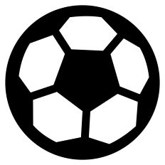 Soccer Ball Outline