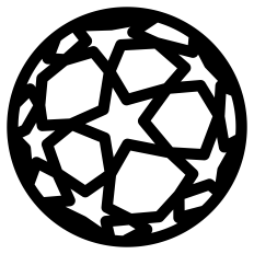 Soccer Ball Outline