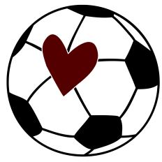 Soccer Ball with Heart