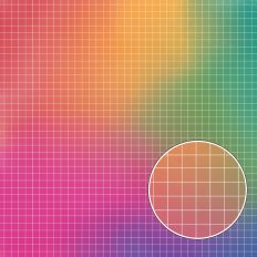 Rainbow Ombre Grid Paper Background Pattern