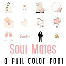 Soul Mates Full Color Font