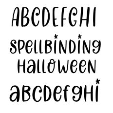 Spellbinding Halloween font