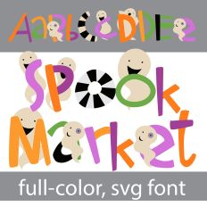 Spook Market Color Font