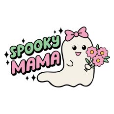 Spooky Mama Halloween Quote