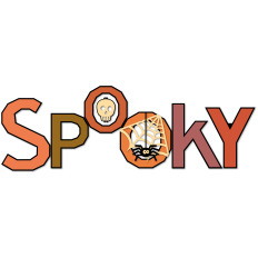 SPOOKY Accent Letters