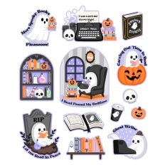 Spooky Ghost Reading Stickers