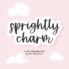 Sprightly Charm Script Font