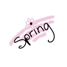 Natta B's Spring with Pink Flower