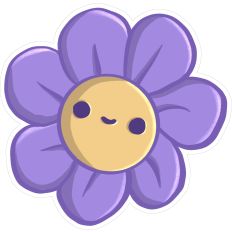 Cute Purple Flower