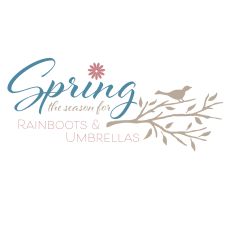 Spring the season for rain boots and umbrellas