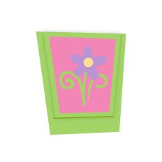 Spring Daisy Matchbook Card