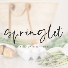Springlet Script Font