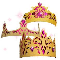 Fairytale Princess Crown 3D SVG cut file