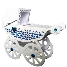 Pram with Heart Lattice