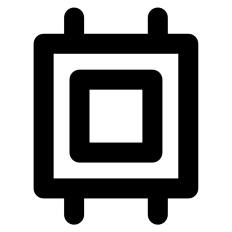 Square Chip Motif